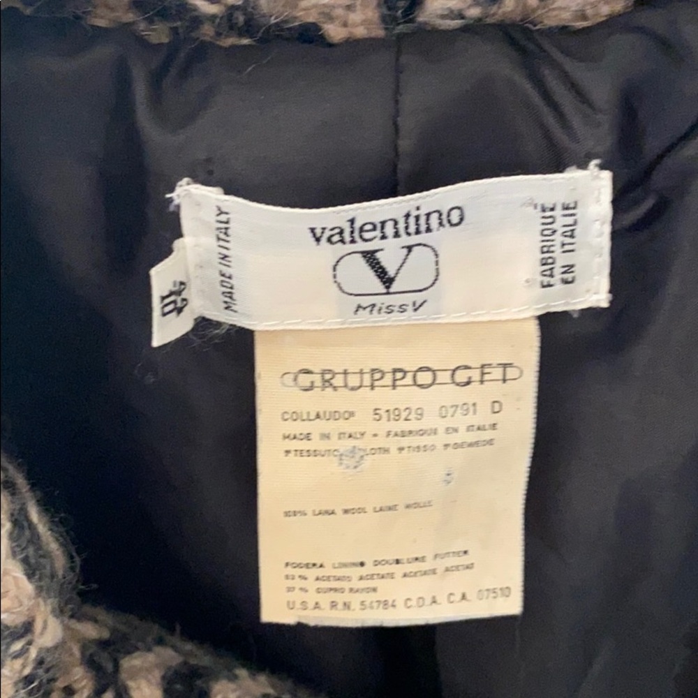 Valentino Miss V Luxurious Coat Vintage RARE! - Picture 6 of 8